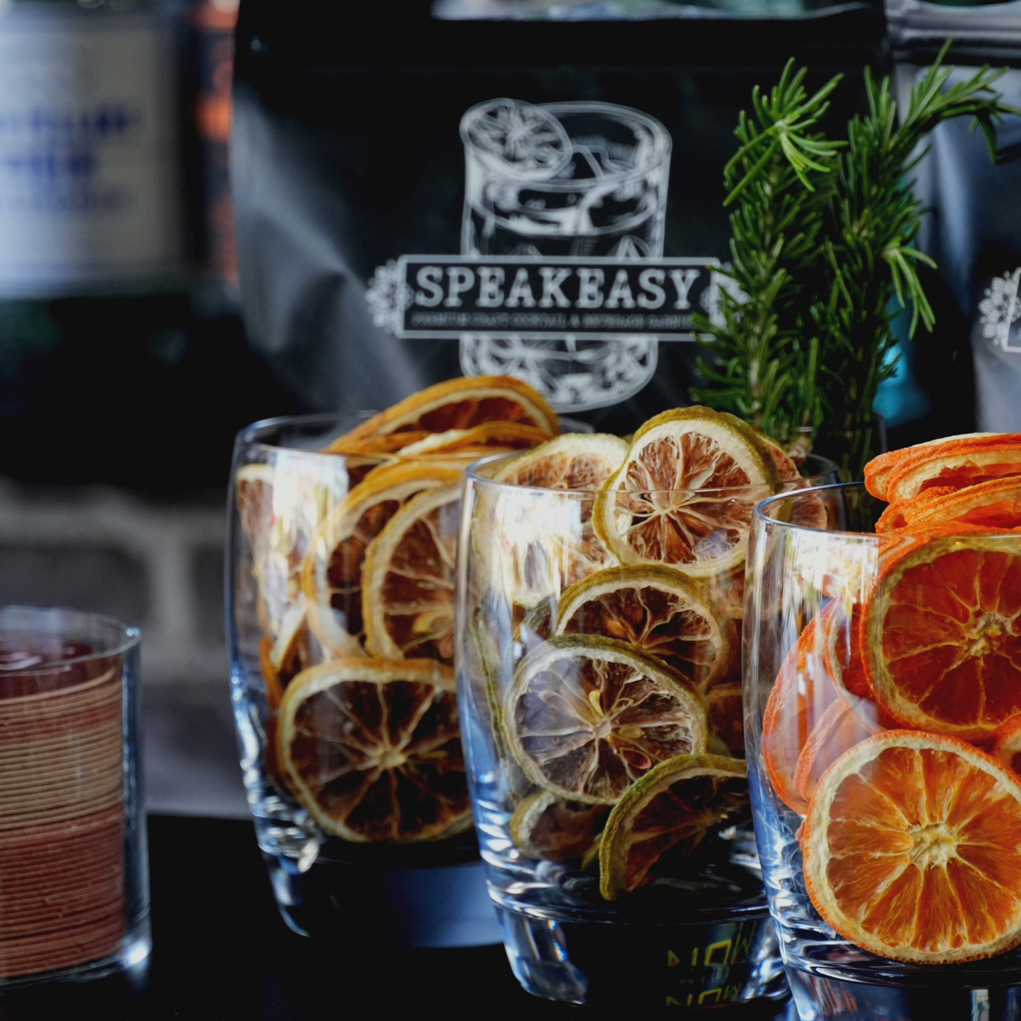 Dehydrated Blood Orange Garnish Slices (Approx. 20 Slices)