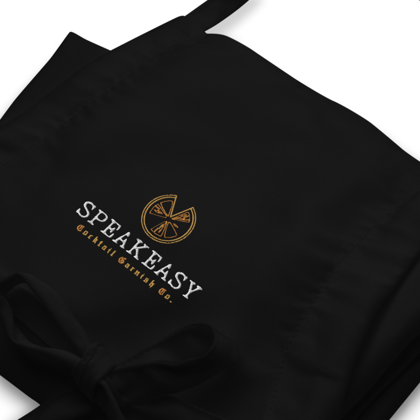 Speakeasy Cocktail Garnish Co. Embroidered Bartenders Apron