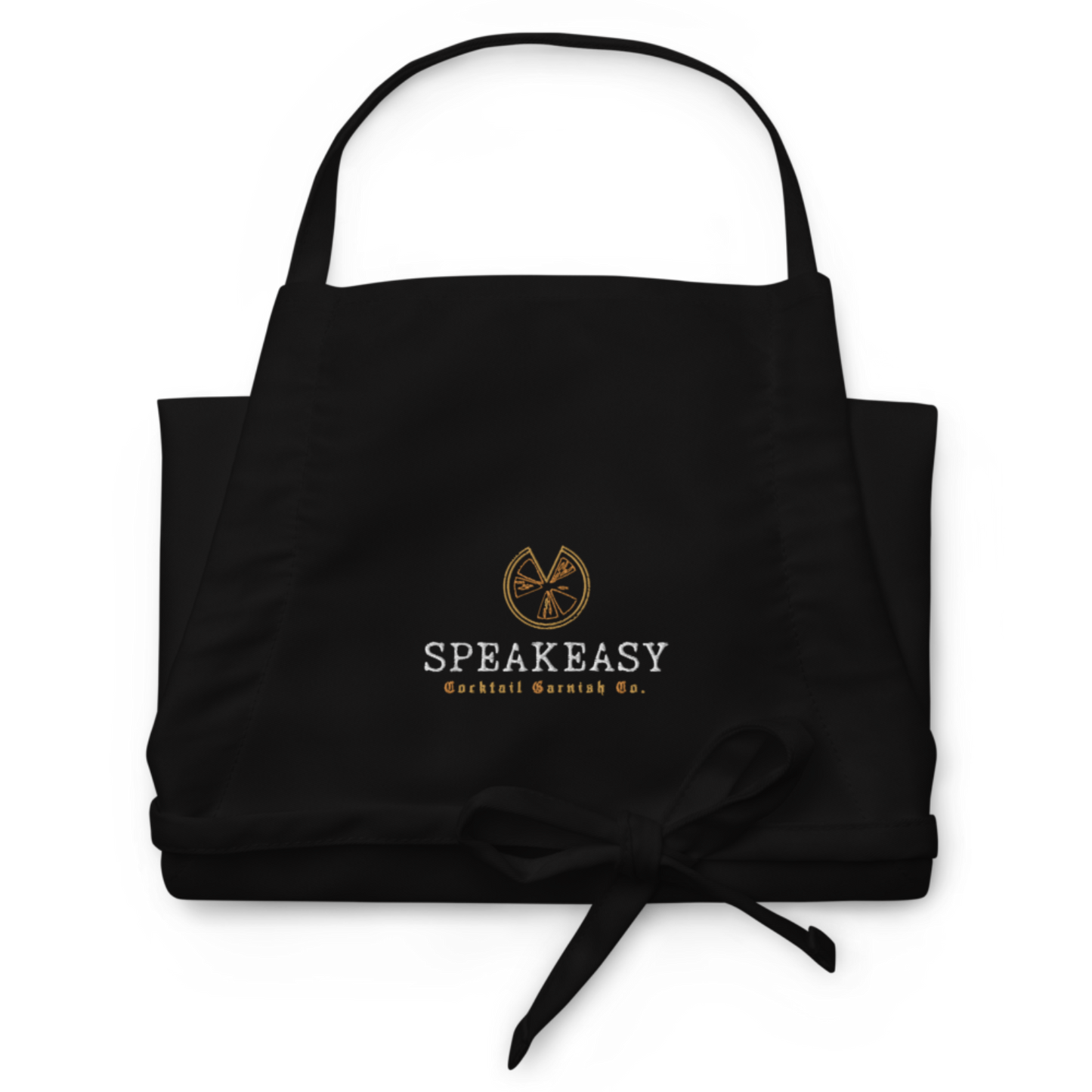 Speakeasy Cocktail Garnish Co. Embroidered Bartenders Apron
