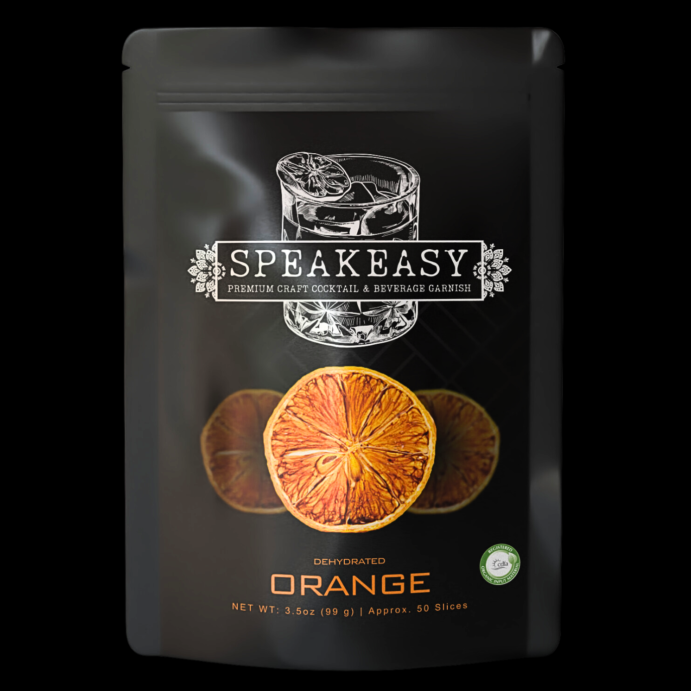 Dehydrated Orange Garnish Slices (Approx. 50 Slices)