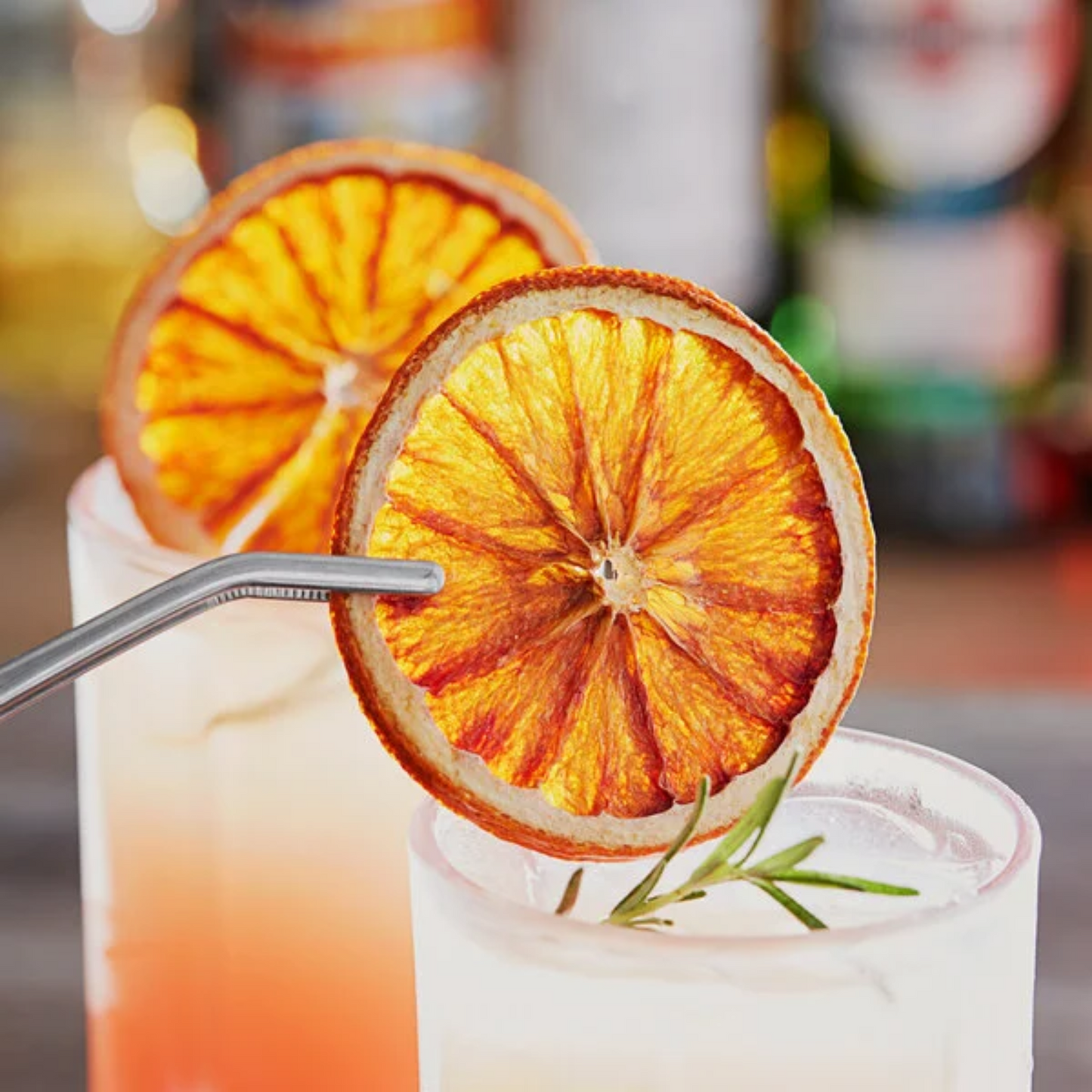 Dehydrated Blood Orange Garnish Slices (Approx. 20 Slices)