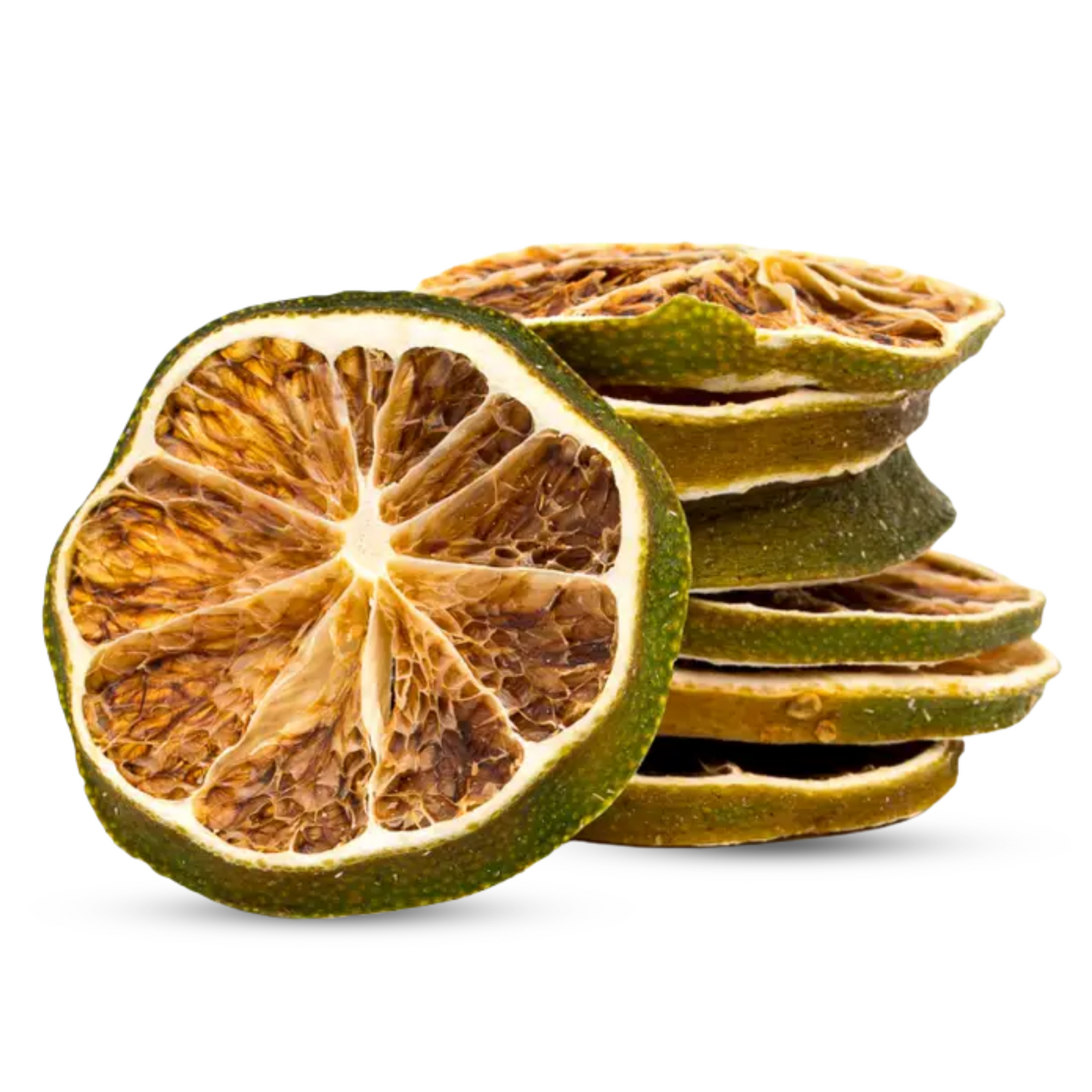 Dehydrated Lime Garnish Slices 3.5oz (Approx. 35 Slices)