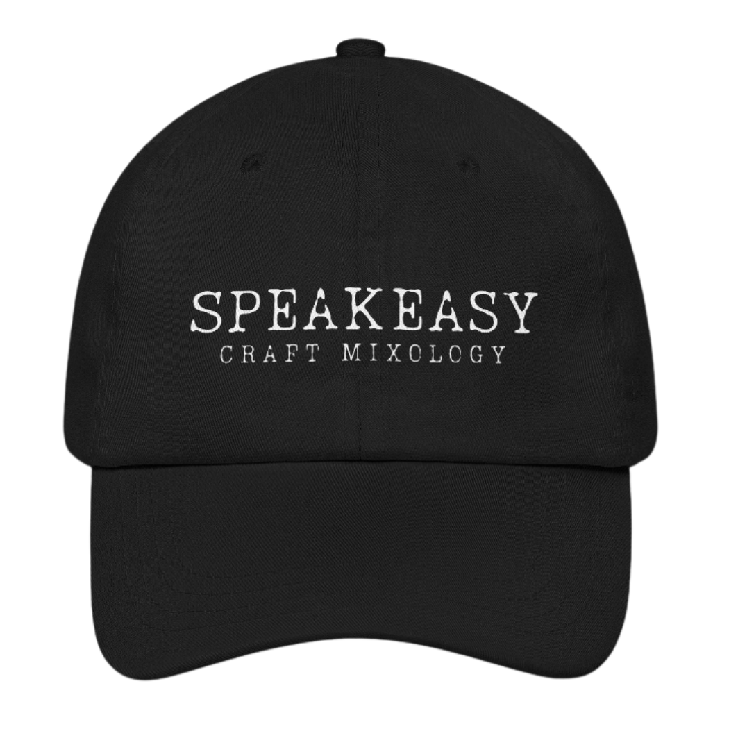 Speakeasy Craft Mixology Dad Hat (BLACK)