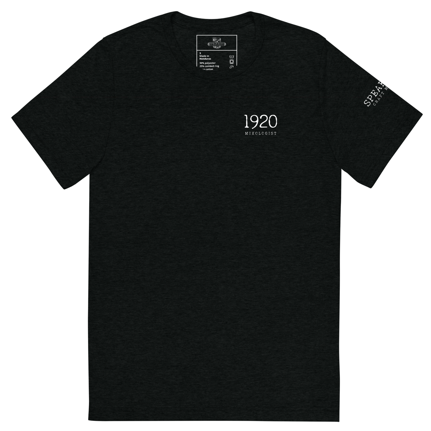 Speakeasy Short Sleeve Black T-Shirt — “What’s The Password”