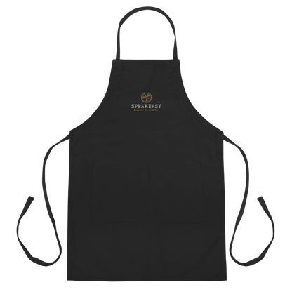 Speakeasy Cocktail Garnish Co. Embroidered Bartenders Apron