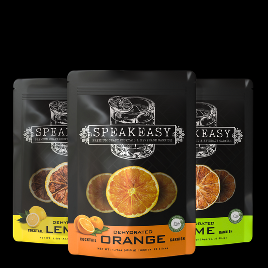 3-PACK | Variety Pack – Approx: 75 Dehydrated ORANGE, LEMON, LIME Slices