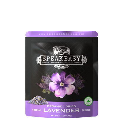 Speakeasy Premium Dried Lavender Garnishes — 5oz (Buds)