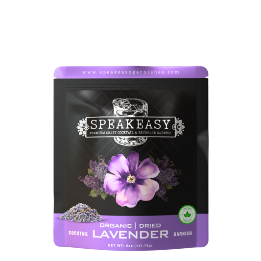 Speakeasy Premium Dried Lavender Garnishes — 5oz (Buds)