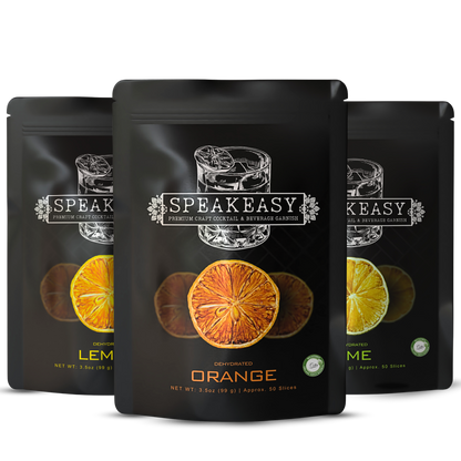 3-PACK | Variety Pack – 150 Dehydrated ORANGE, LEMON, LIME