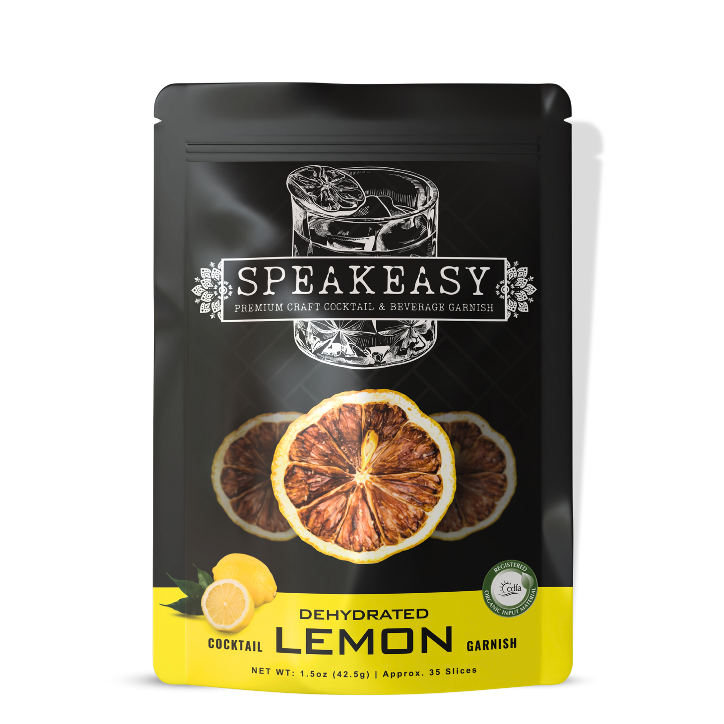 Dehydrated Lemon Garnish Slices (Approx. 35 Slices)