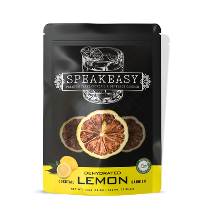 Dehydrated Lemon Garnish Slices (Approx. 35 Slices)