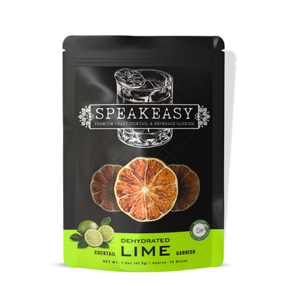 Dehydrated Lime Garnish Slices 3.5oz (Approx. 35 Slices)