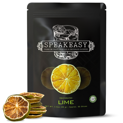 Dehydrated Lime Garnish Slices 3.5oz (Approx. 50 Slices)