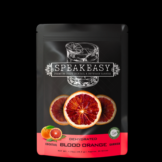 Dehydrated Blood Orange Garnish Slices (Approx. 20 Slices)