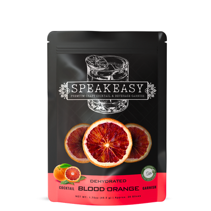 Dehydrated Blood Orange Garnish Slices (Approx. 20 Slices)