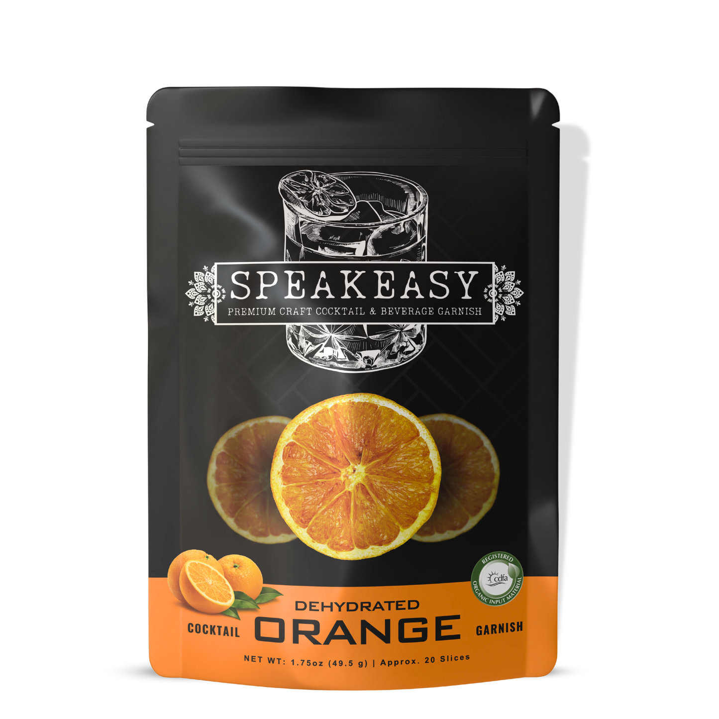 Dehydrated Orange Garnish Slices (Approx. 20 Slices)