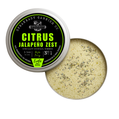 Speakeasy Citrus Jalapeno Zest Cocktail Rimmer (Salt)