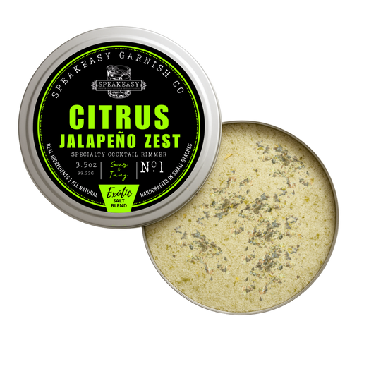 Speakeasy Citrus Jalapeno Zest Cocktail Rimmer (Salt)