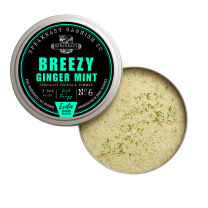 Speakeasy Breezy Ginger Mint Cocktail Rimmer (Sugar)