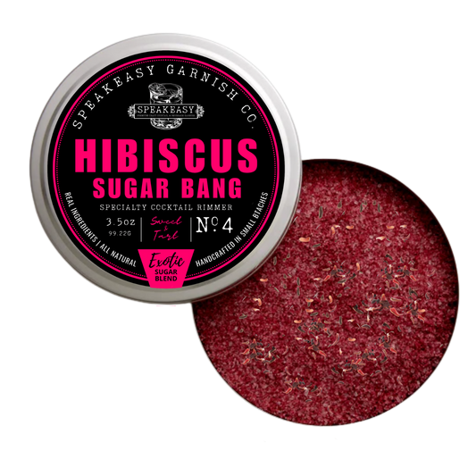 Speakeasy Hibiscus Sugar Bang Cocktail Rimmer (Sugar)