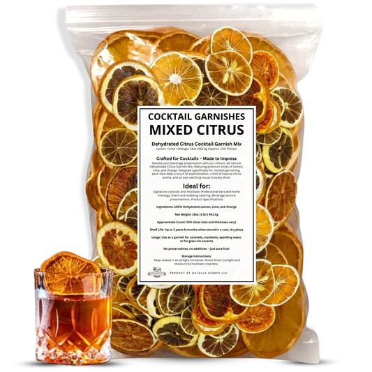 1 POUND - Mixed Citrus Variety Pack (Approx. 250 Slices)