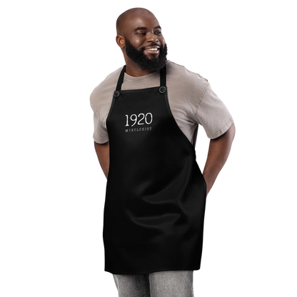 1920 Mixologist Bartender Apron (Black)