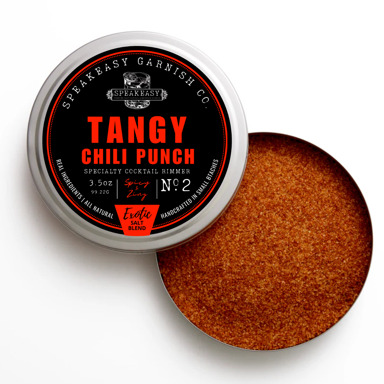 Speakeasy Tangy Chili Punch Cocktail Rimmer (Salt)