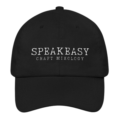 Speakeasy Craft Mixology Dad Hat (BLACK)