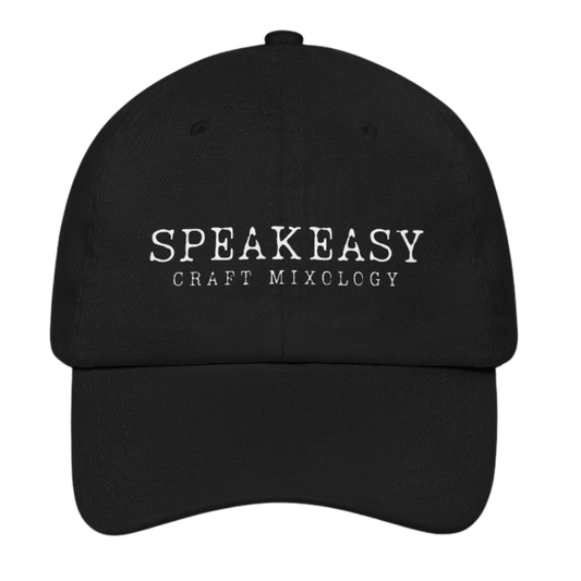 Speakeasy Craft Mixology Dad Hat (BLACK)
