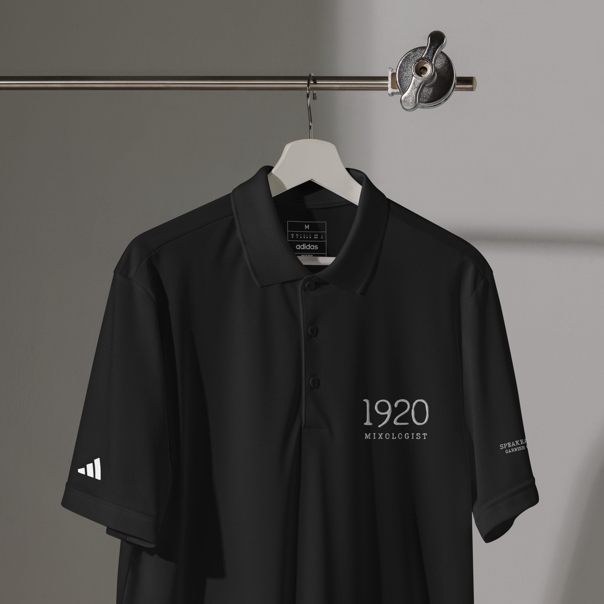 Speakeasy 1920 Mixologist adidas Sport Polo | Performance Meets