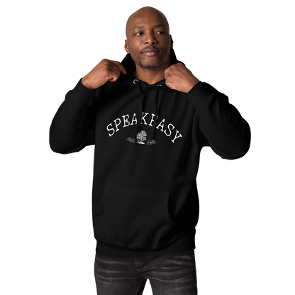 Speakeasy Premium Hoodie – Elevated Comfort & Classic Craft Cocktail Style (Unisex)