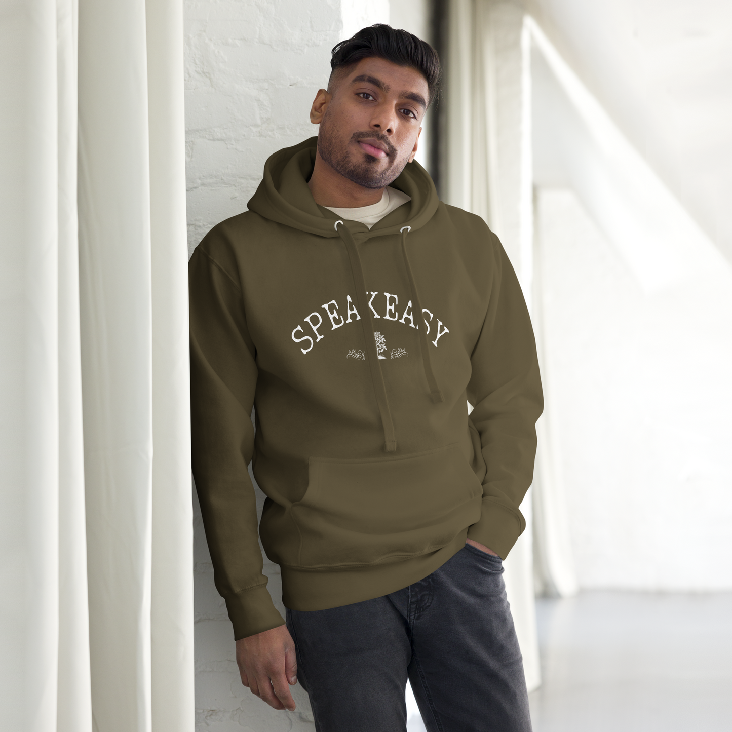 Speakeasy Premium Hoodie – Elevated Comfort & Classic Craft Cocktail Style (Unisex)