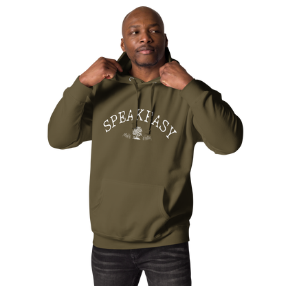 Speakeasy Premium Hoodie – Elevated Comfort & Classic Craft Cocktail Style (Unisex)