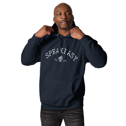 Speakeasy Premium Hoodie – Elevated Comfort & Classic Craft Cocktail Style (Unisex)