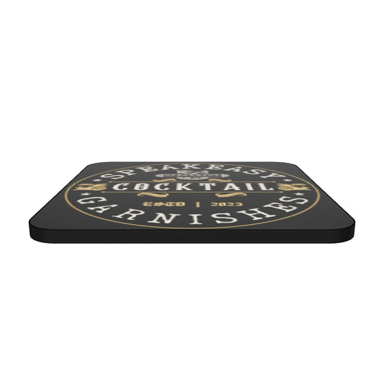 Speakeasy Cocktail Garnishes Cork-back coaster (Single Item)