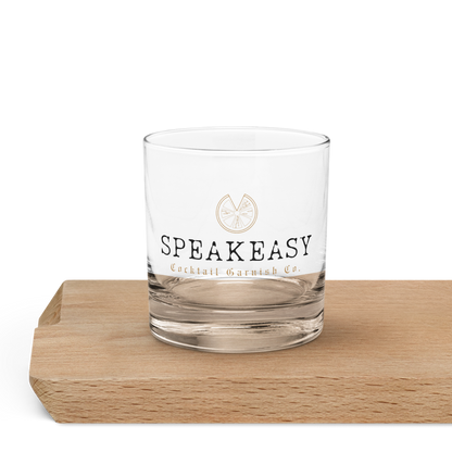 Speakeasy Cocktail Garnish Co. Rocks Glass